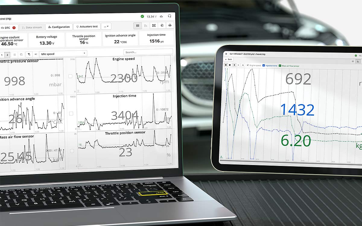 Flexible Einstellungen des Datenstrommodus in ScanDoc